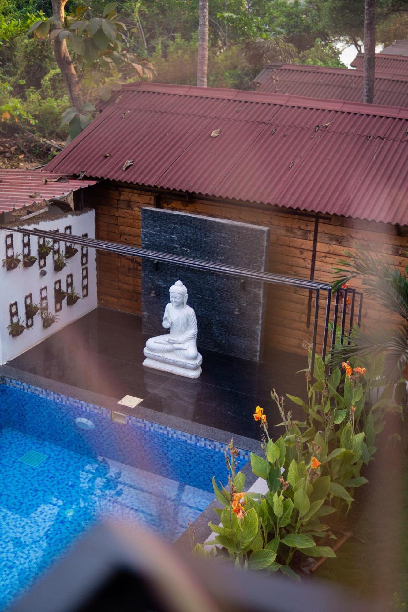 Tranquill Riverside Luxury Cottages With Bathtub, Candolim Ngoại thất bức ảnh