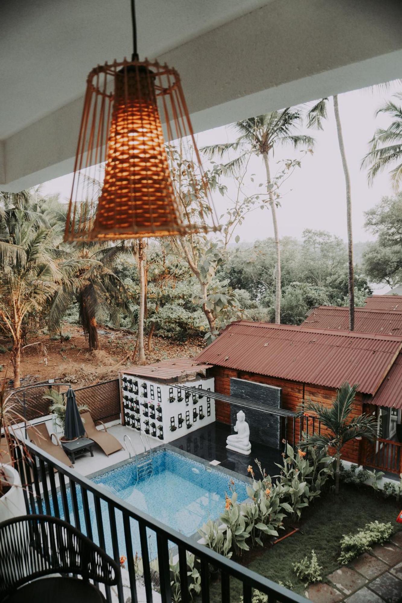 Tranquill Riverside Luxury Cottages With Bathtub, Candolim Ngoại thất bức ảnh